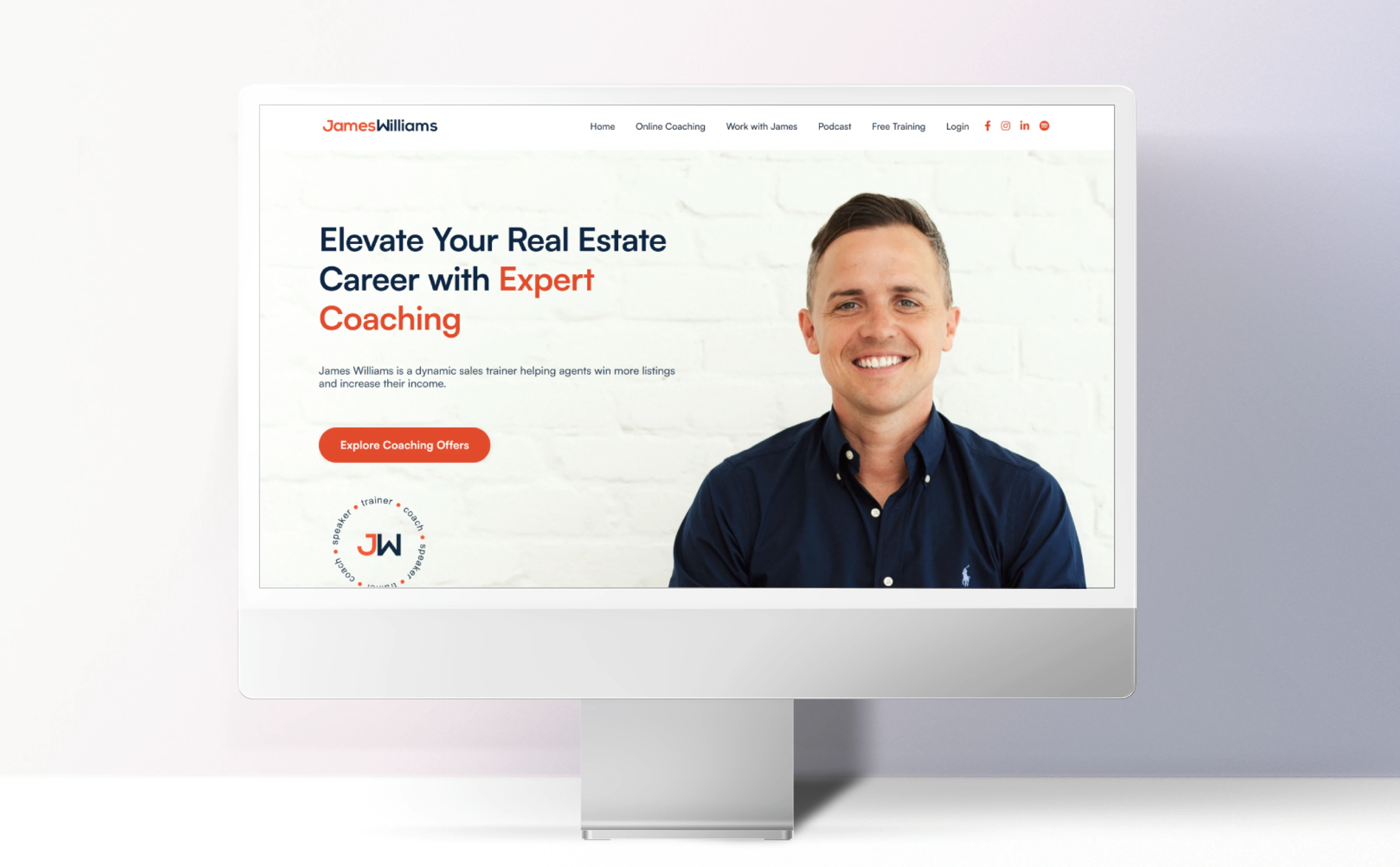 James Williams Coaching Platform